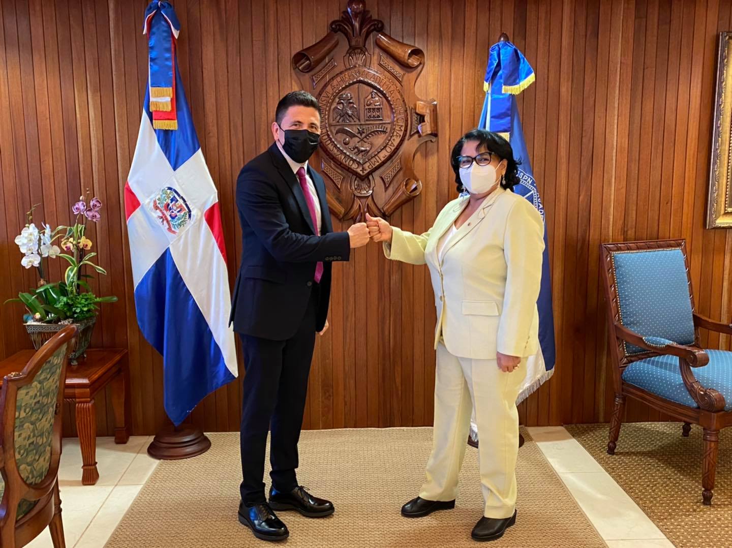 Visita a la Universidad Autónoma de Santo Domingo (UASD)