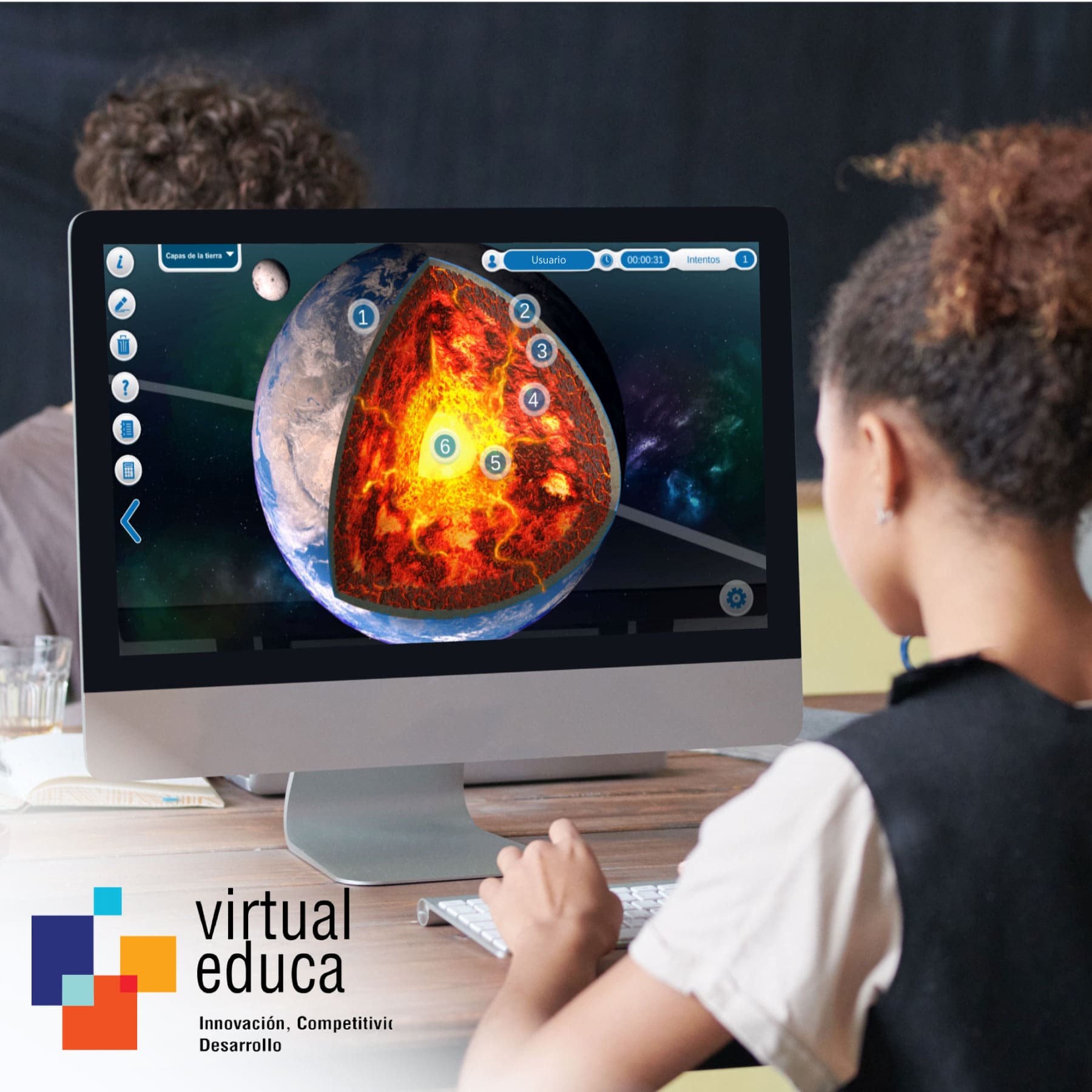 Una plataforma intuitiva y fácil de usar para el aprendizaje de las áreas experimentales
